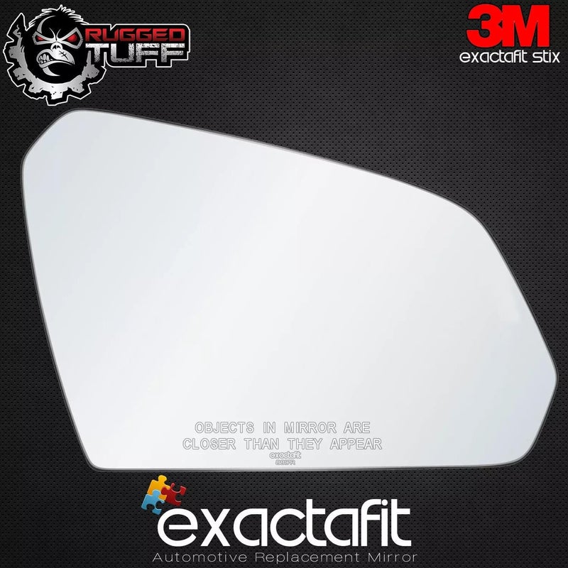 Rugged TUFF Passenger Side Mirror Glass Replacement For 2015 2016 2017 2018 2019 Hyundai Sonata Right Door Rear View Convext Mirrors exactafit 8817R - Image 3